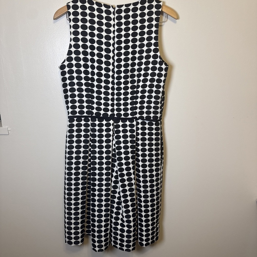 Taylor Women's‎ Black/White Dress Size 6 Cocktail Wedding Guest Bow - Picture 8 of 11